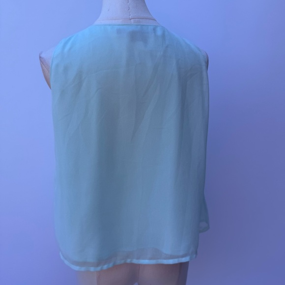 French Connection Crop Top Embellished Blouse Size 4 - Picture 3 of 12